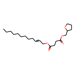 Succinic acid, dodec-2-en-1-yl tetrahydrofurfuryl ester