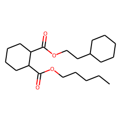 1,2-Cyclohexanedicarboxylic acid, 2-cyclohexylethyl pentyl ester