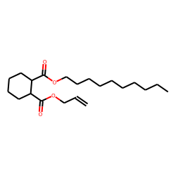 1,2-Cyclohexanedicarboxylic acid, allyl decyl ester