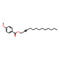 p-Anisic acid, tridec-2-ynyl ester