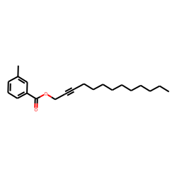 m-Toluic acid, tridec-2-ynyl ester