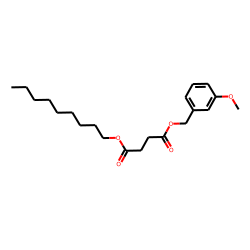 Succinic acid, 3-methoxybenzyl nonyl ester