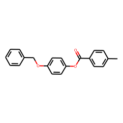 p-Toluic acid, 4-benzyloxyphenyl ester