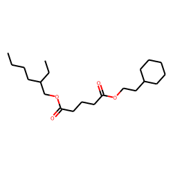 Glutaric acid, 2-(cyclohexyl)ethyl 2-ethylhexyl ester