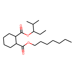 1,2-Cyclohexanedicarboxylic acid, heptyl 2-methylpent-3-yl ester