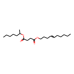 Succinic acid, hept-2-yl dec-4-en-1-yl ester