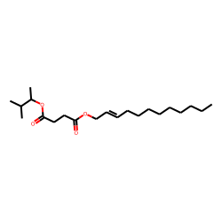 Succinic acid, dodec-2-en-1-yl 3-methylbut-2-yl ester