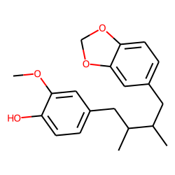 4-((2S,3R)-4-(Benzo[d][1,3]dioxol-5-yl)-2,3-dimethylbutyl)-2-methoxyphenol