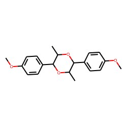 (2R,3S,5S,6R)-2,5-bis(4-Methoxyphenyl)-3,6-dimethyl-1,4-dioxane-rel-