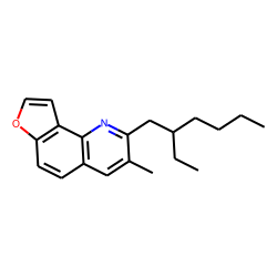 2-(2-ethylhexyl)-3-methylfuro[2,3-h]quinoline
