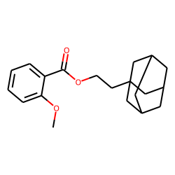 o-Anisic acid, 2-(1-adamantyl)ethyl ester
