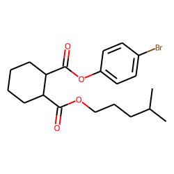 1,2-Cyclohexanedicarboxylic acid, 4-bromophenyl isohexyl ester