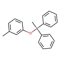 1-Diphenylmethylsilyloxy-3-methylbenzene
