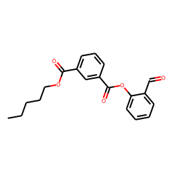 Isophthalic acid, 2-formylphenyl pentyl ester
