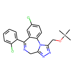 «alpha»-Hydroxytriazolam, trimethylsilyl ether