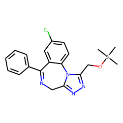 «alpha»-Hydroxyalprazolam, trimethylsilyl ether