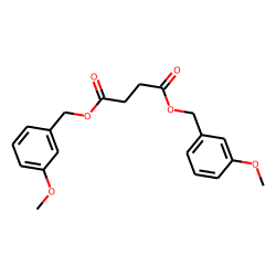 Succinic acid, di(3-methoxybenzyl) ester