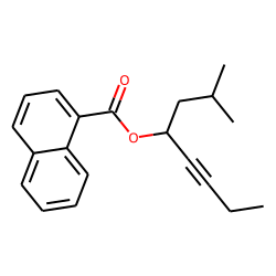 1-Naphthoic acid, 2-methyloct-5-yn-4-yl ester