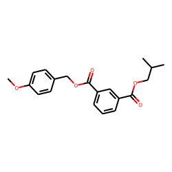 Isophthalic acid, isobutyl 4-methoxybenzyl ester