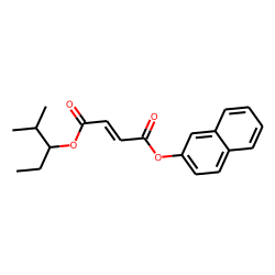 Fumaric acid, naphth-2-yl 2-methylpent-3-yl ester