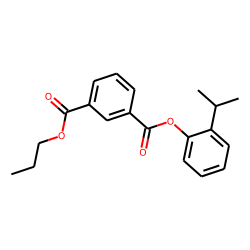 Isophthalic acid, 2-isopropylphenyl propyl ester