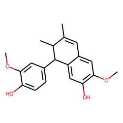 (7R,8S)-8-(4-Hydroxy-3-methoxyphenyl)-3-methoxy-6,7-dimethyl-7,8-dihydronaphthalen-2-ol