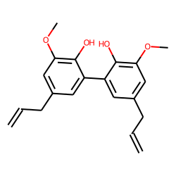 [1,1'-Biphenyl]-2,2'-diol, 3,3'-dimethoxy-5,5'-di-2-propenyl-