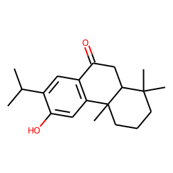 9(1H)-Phenanthrenone, 2,3,4,4a,10,10a-hexahydro-6-hydroxy-1,1,4a-trimethyl-7-(1-methylethyl)-, (4aS-trans)-