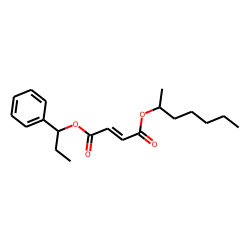Fumaric acid, 1-phenylprop-1-yl hept-2-yl ester