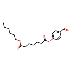 Pimelic acid, 4-formylphenyl hexyl ester