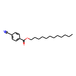 4-Cyanobenzoic acid, dodecyl ester