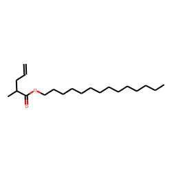 4-Pentenoic acid, 2-methyl-, tetradecyl ester