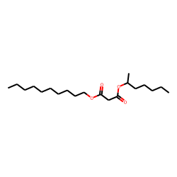 Malonic acid, decyl 2-heptyl ester