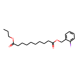 Sebacic acid, 2-iodobenzyl propyl ester