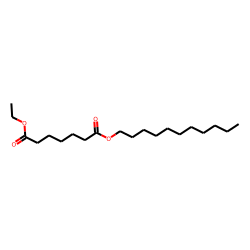 Pimelic acid, ethyl undecyl ester