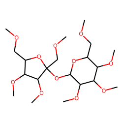 «alpha»-D-Glucopyranoside, 1,3,4,6-tetra-O-methyl-«beta»-D-fructofuranosyl 2,3,4,6-tetra-O-methyl-