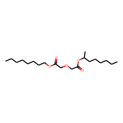 Diglycolic acid, octyl 2-octyl ester