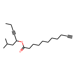 Undec-10-ynoic acid, 2-methyloct-5-yn-4-yl ester