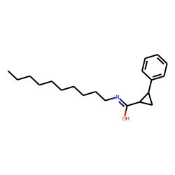 1-Cyclopropanecarboxamide, 2-phenyl-N-decyl-