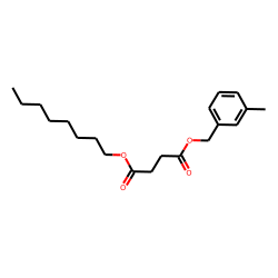 Succinic acid, 3-methylbenzyl octyl ester