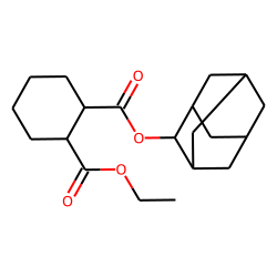 1,2-Cyclohexanedicarboxylic acid, 2-adamantyl ethyl ester