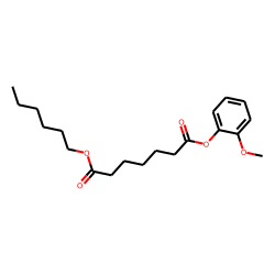 Pimelic acid, hexyl 2-methoxyphenyl ester