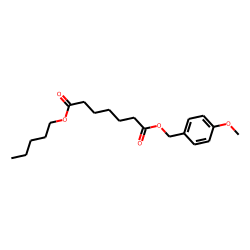 Pimelic acid, 4-methoxybenzyl pentyl ester