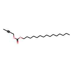 Carbonic acid, but-2-yn-1-yl pentadecyl ester