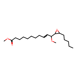 METHYL (11R,12R,13S)-(Z)-12,13-EPOXY-11-METHOXY-9-OCTADECENOATE
