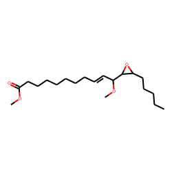 Methyl (11R,12R,13S)-(Z)-12,13-epoxy-11-methoxy-9-octadecenoate