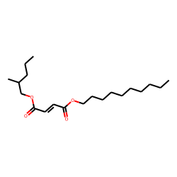 Fumaric acid, decyl 2-methylpentyl ester
