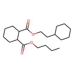 1,2-Cyclohexanedicarboxylic acid, butyl 2-cyclohexylethyl ester