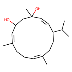 4,8,13-Cyclotetradecatriene-1,3-diol, 1,5,9-trimethyl-12-(1-methylethyl)-