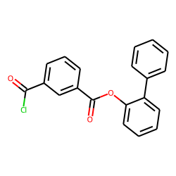 Isophthalic acid, monochloride, 2-biphenyl ester